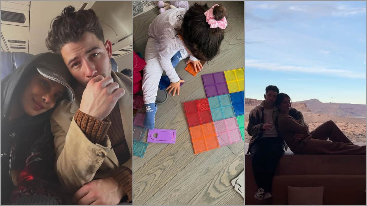 Priyanka Chopra Shares Some Random Beautiful Moments With Hubby Nick Jonas And Daughter Malti Remember Home