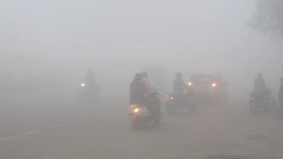 पंजाब में घना कोहरा