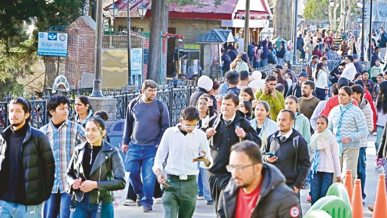 winter tourist season has begun in Himachal but the suspension of air services is affecting tourism