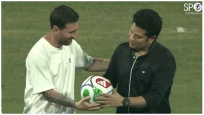 ‘Are Your Lungs Insured?’ Smoggy Delhi Welcomes Lionel Messi as GOAT India Tour Reaches Final Stop