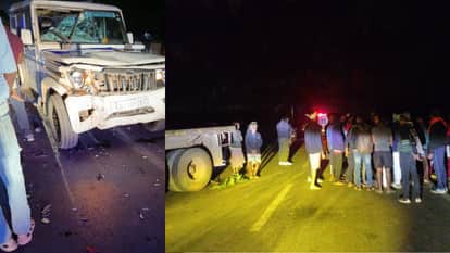 Two died one injured in Kondagaon and Dantewada road accident on National Highway