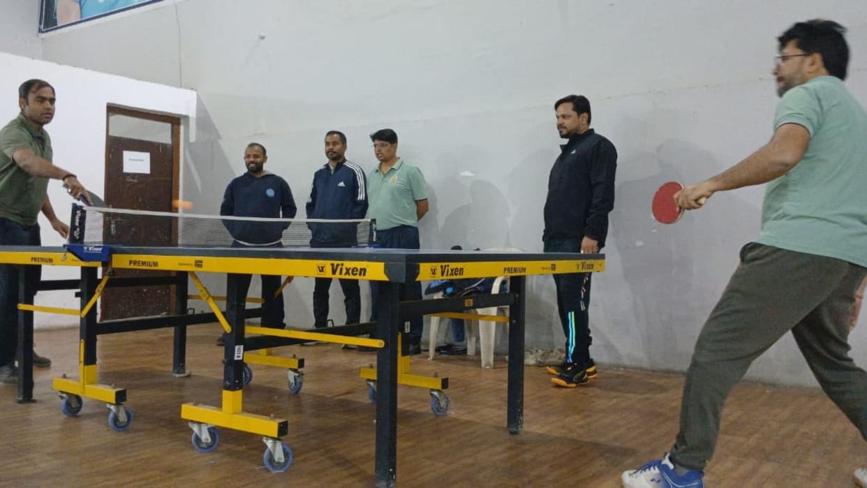 Sports news from Varanasi including inter-departmental table tennis competition
