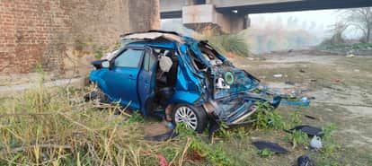 Baghpat-Meerut Highway Accident: Car Falls into Hindon River, Constable Among Two Dead