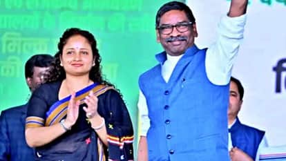 CM Hemant Soren and Kalpana Soren on a visit to Delhi, speculation intensifies in Jharkhand politics