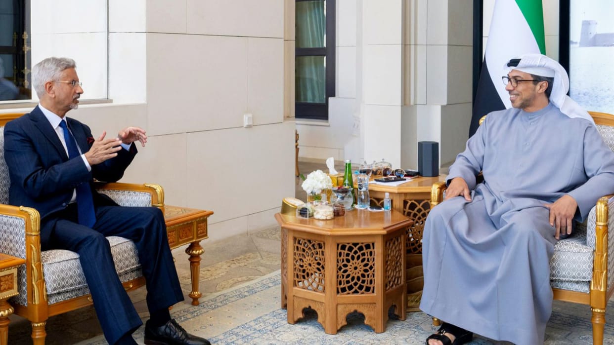 Jaishankar visit India UAE relations meets higher leadership economic cooperation defence ties