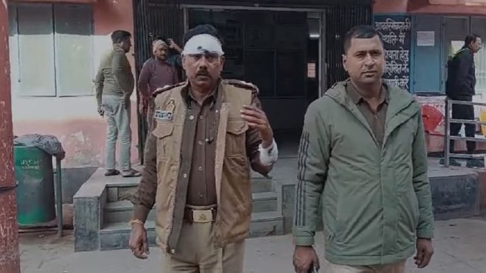 Two laborers chased and beat the inspector
