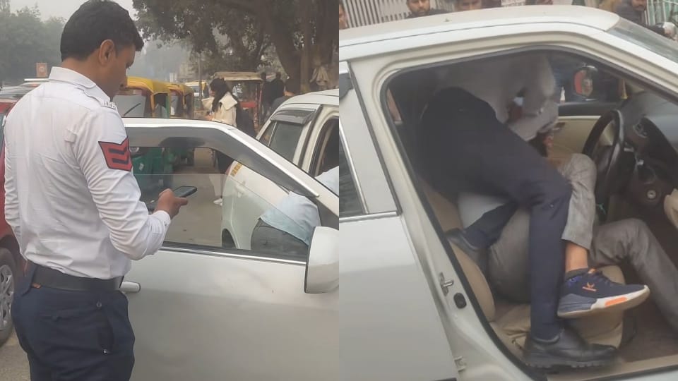 Delhi Police constable suspended for assaulting cab driver