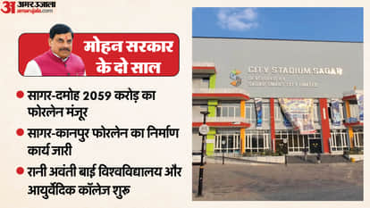 Sagar News: Bundelkhand receives the gift of development, from roads to education.