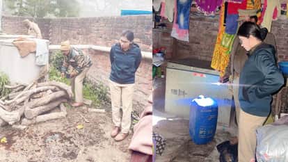 girlfriend murdered who had come to lover house In Barabanki blood-stained axe found nearby