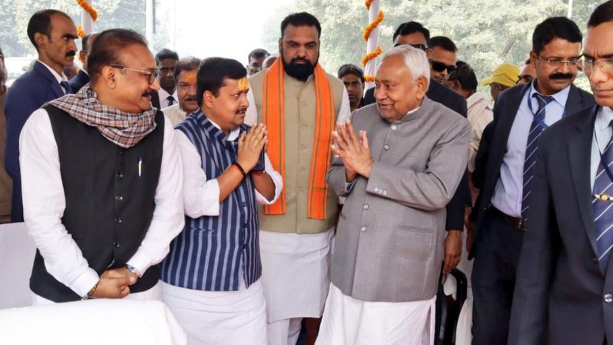 Bihar Politics: Nitin Nabin said - No differences in NDA on CM selection: BJP, JDU, election News Nitish Kumar