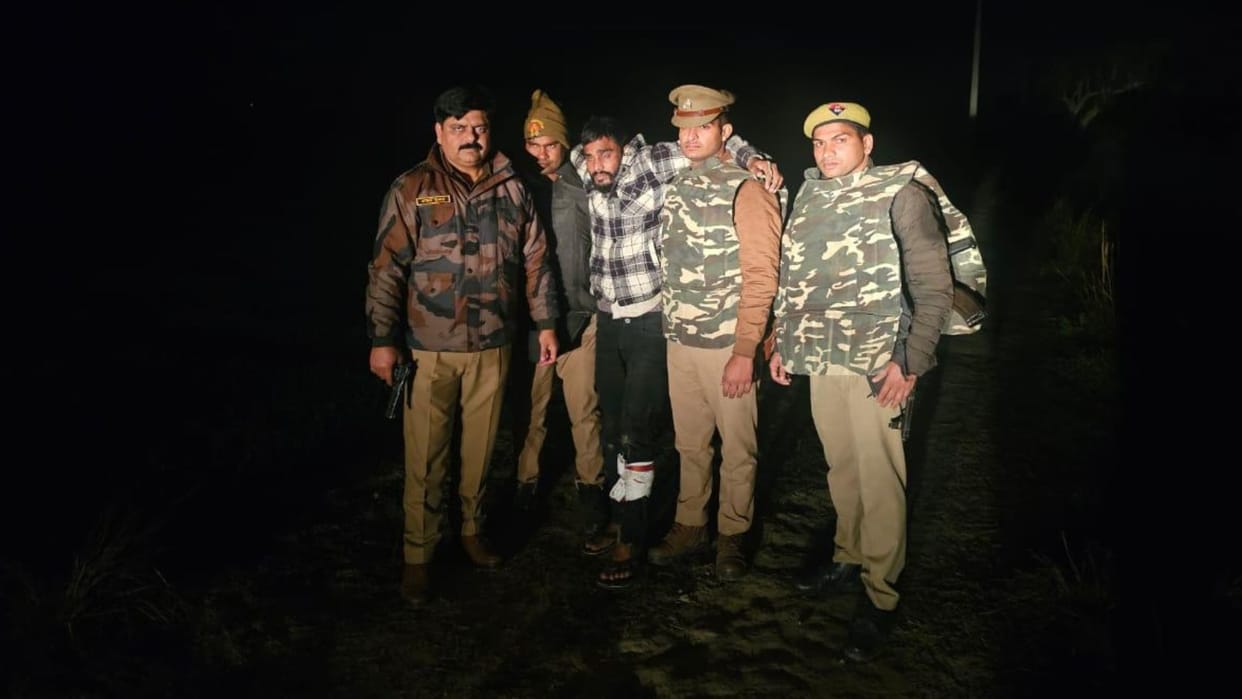 Ballia police arrested child kidnapper in an encounter