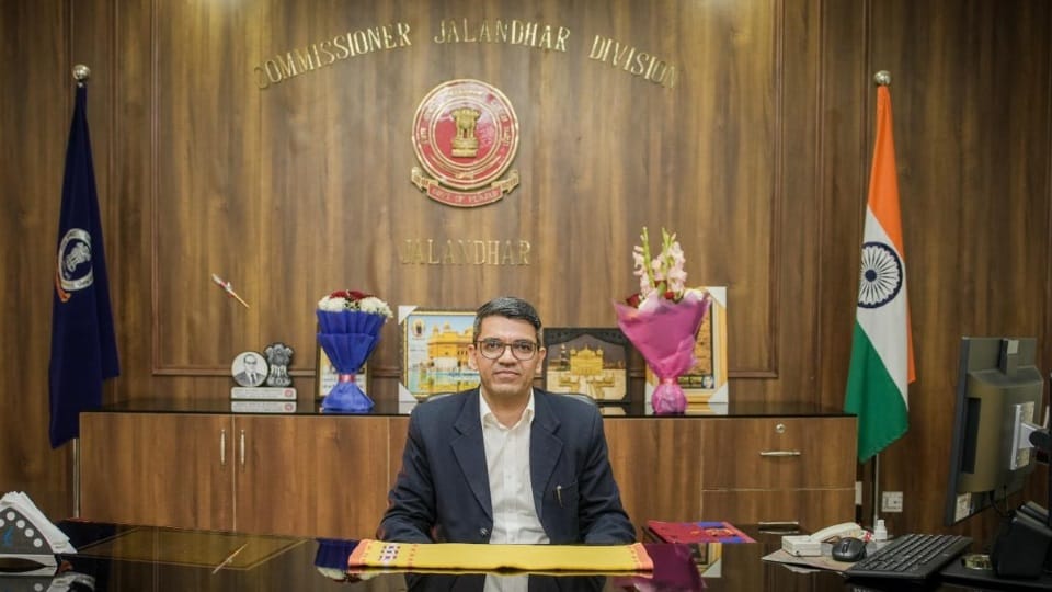Ramveer Singh assumes charge as Jalandhar new Divisional Commissioner