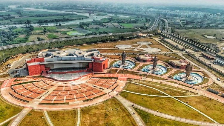 Lucknow News: 25 को पीएम मोदी करेंगे राष्ट्र प्रेरणा स्थल का लोकार्पण, दो हजार वाहनों की पार्किंग बड़ी चुनौती