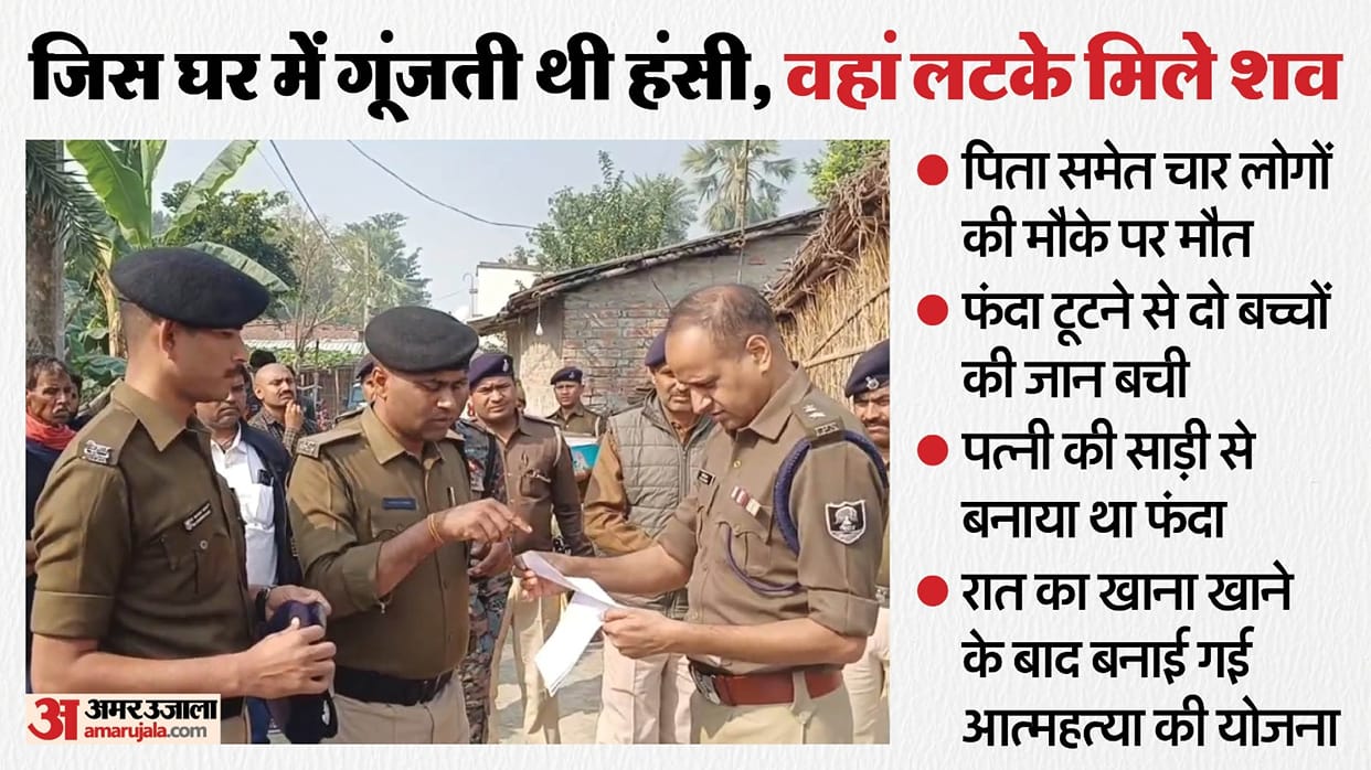 mass suicide case In Muzaffarpur News Tried to commit suicide with six member family, four including father d