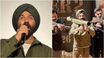 sunny deol crying at border 2 teaser launch remembers late father dharmendra