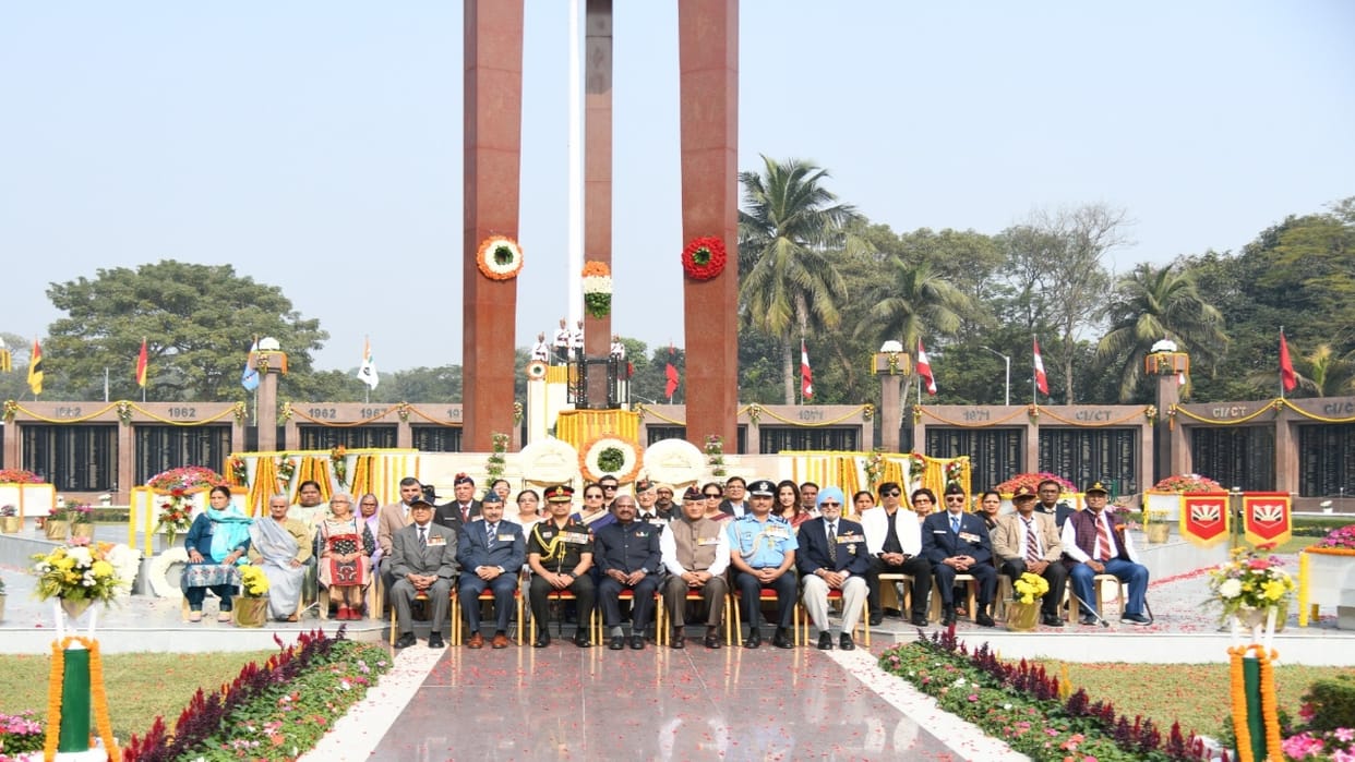 Eastern Command pays emotional tribute to the martyrs, organises wreath laying ceremony at Vijay Durg