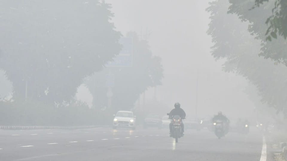 Chandigarh Weather Dense fog increases chill no rain expected