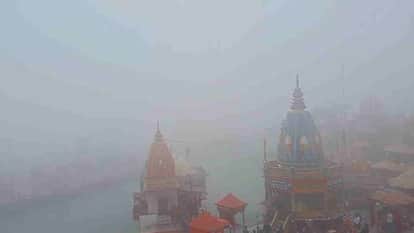 Uttarakhand Weather Dense fog blankets Haridwar and Rishikesh leading to a sudden drop in temperature