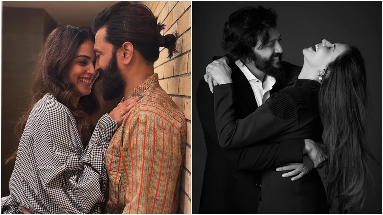 Genelia Dsouza Shares Heartfelt Note For Hubby Riteish Deshmukh On His Birthday With Romantic Photos