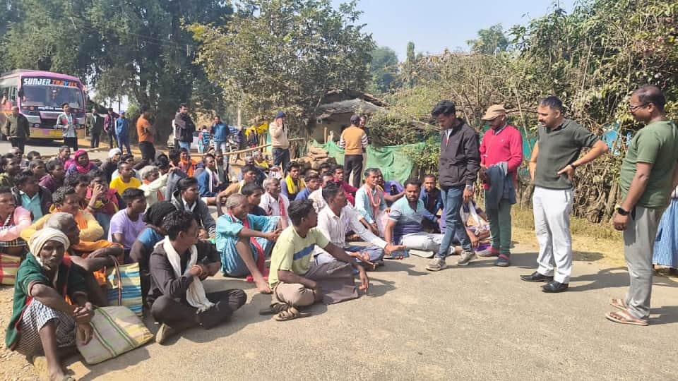 किसानों ने किया चक्काजाम