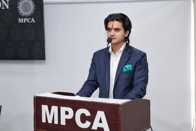 Indore: MPCA President Mahaaryaman Scindia said – Players from the state who played in MPL made a place in IPL