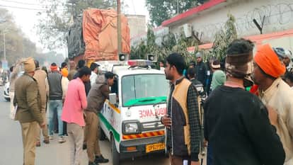 two year old boy died after being hit by tractor in etah