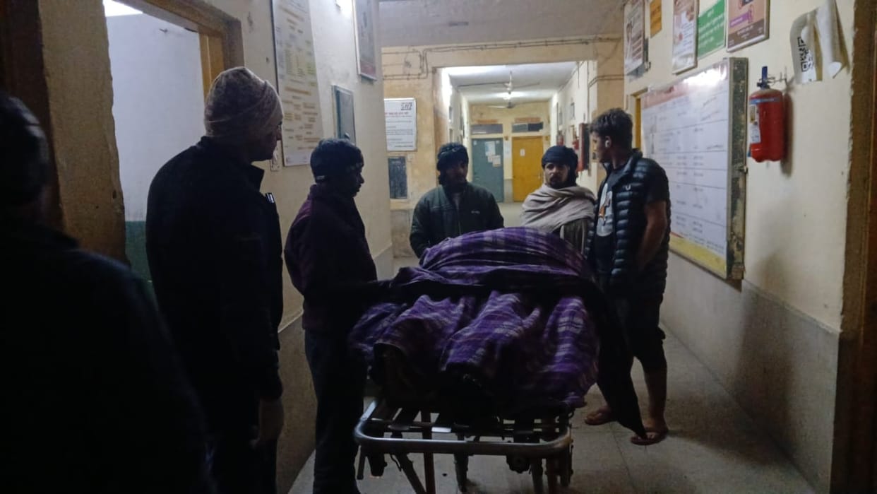 man was severely burned when his bed caught fire due to bonfire in bareilly