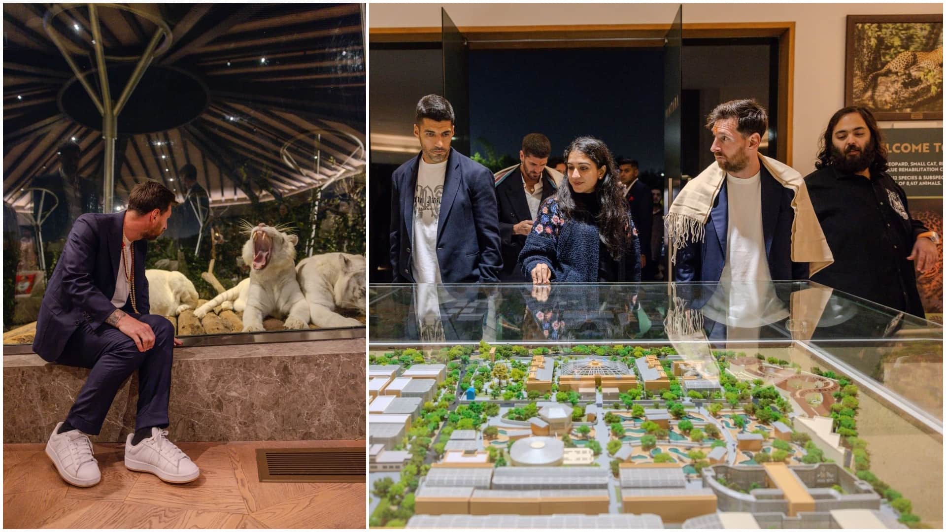 Lionel Messi in Vantara: Performed Shiva Abhishek with Anant Ambani in Vantara pictures