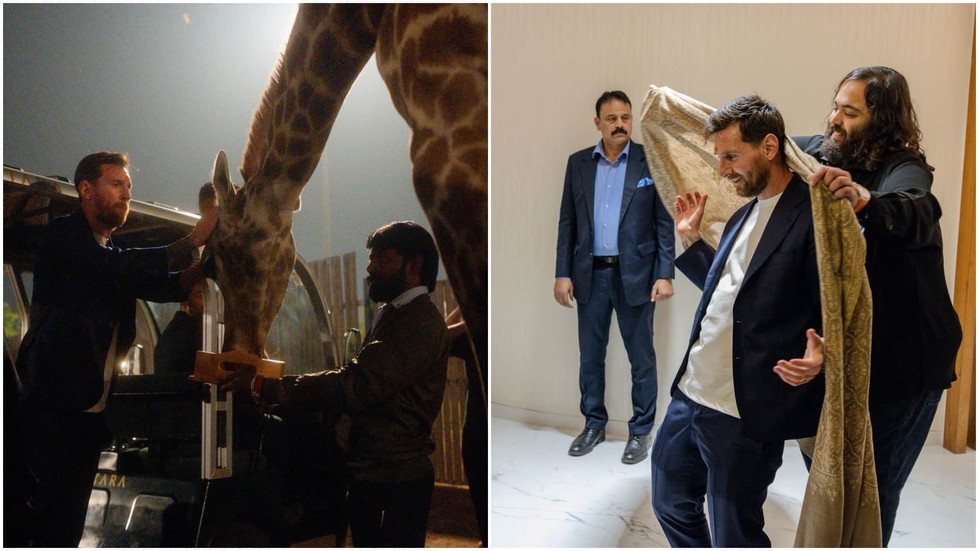 Lionel Messi in Vantara: Performed Shiva Abhishek with Anant Ambani in Vantara pictures