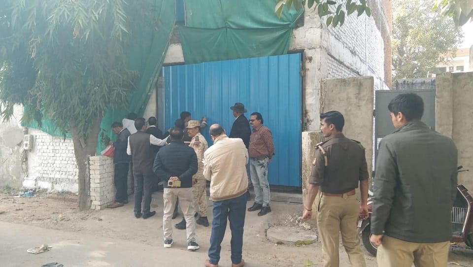 Five commercial buildings constructed on residential plots have been sealed