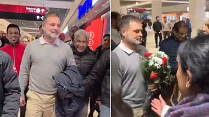 Rahul Gandhi Germany Visit Updates first picture of Congress MP trip with Sam Pitroda know Hindi news details