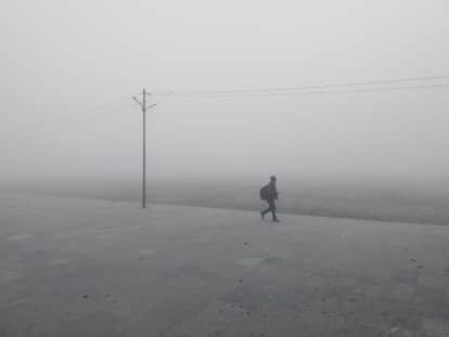 Uttarakhand Weather Dense fog blankets Haridwar and Rishikesh leading to a sudden drop in temperature