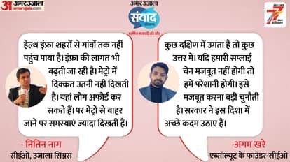 Amar Ujala Samwad Haryana 2025 Ujala Cygnus Nitin Nag Agam khare Talk Healthcare healthy bharat hindi updates