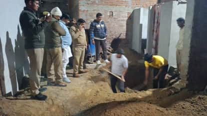 UP Crime News Father Killed Wife and Two Daughter Buries Body in Shamli News in Hindi