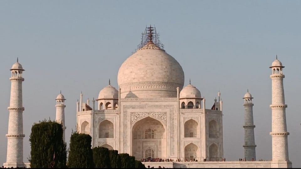 scaffolding around Taj Mahal will be removed