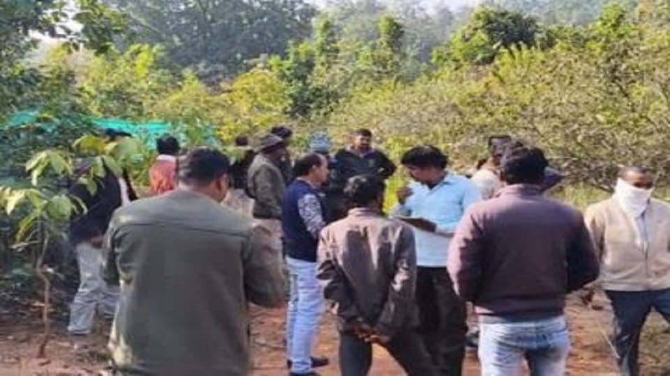 forest department has taken action regarding the tiger carcass found in the forest of Ghui forest range in Sur