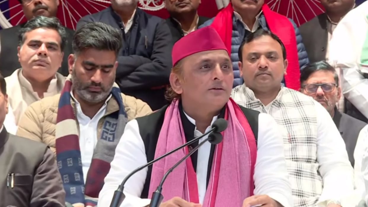 Akhilesh Yadav speaks on UP Vidhan mandal session to be held from 19 December.