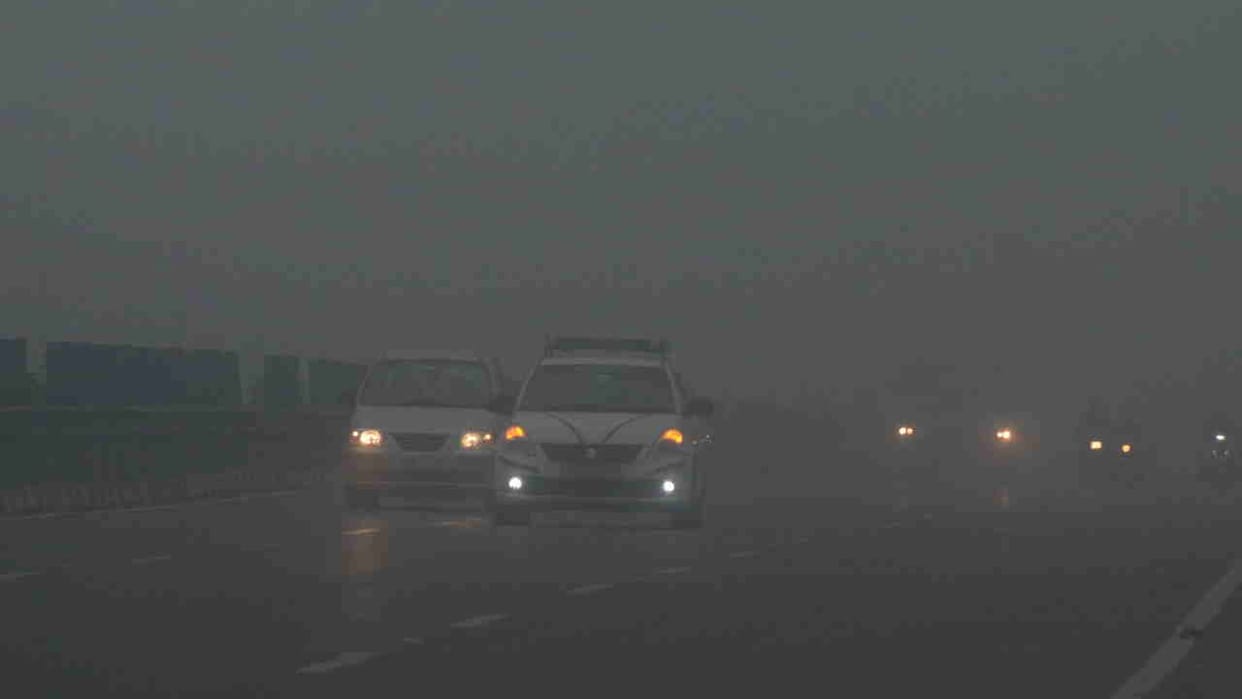 Uttarakhand Weather Dense fog disruption to train services temperature drop biting cold winds caused shivering