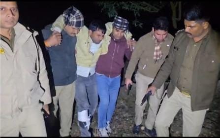 Police Encounter in Behat: Notorious History-Sheeter Saddam Injured in Leg, Arrested