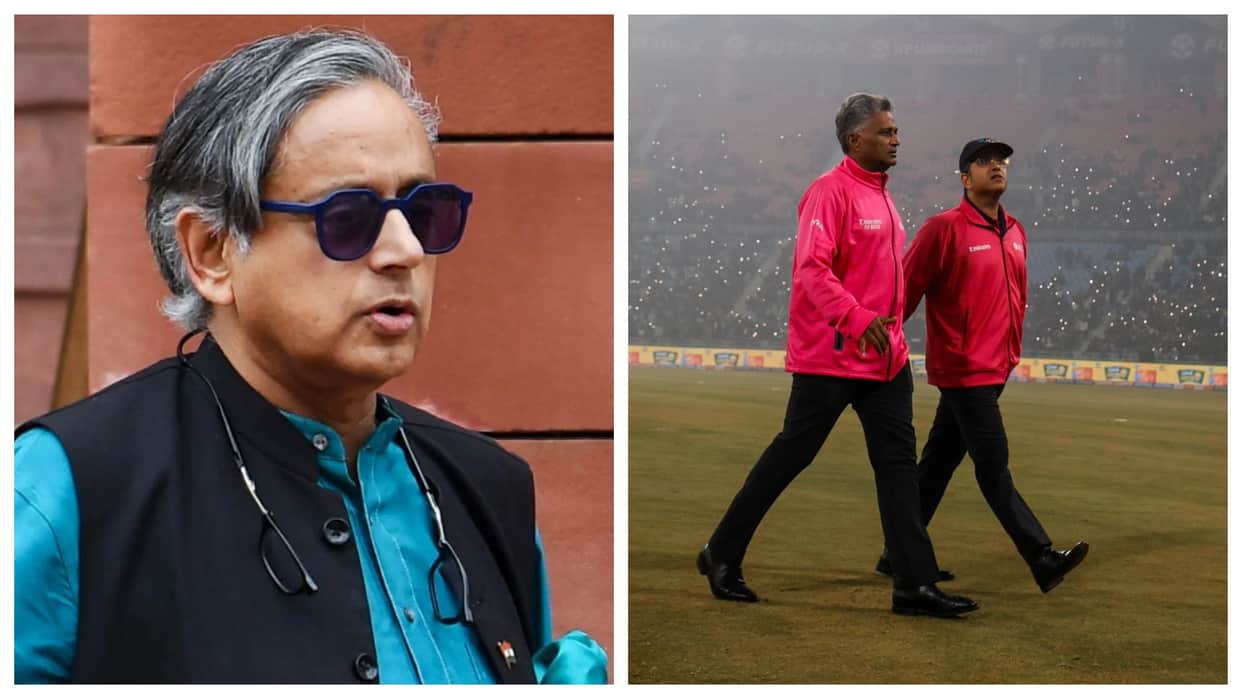 Congress leader Shashi Tharoor slams BCCI venue choice as Lucknow T20I called off due to smog