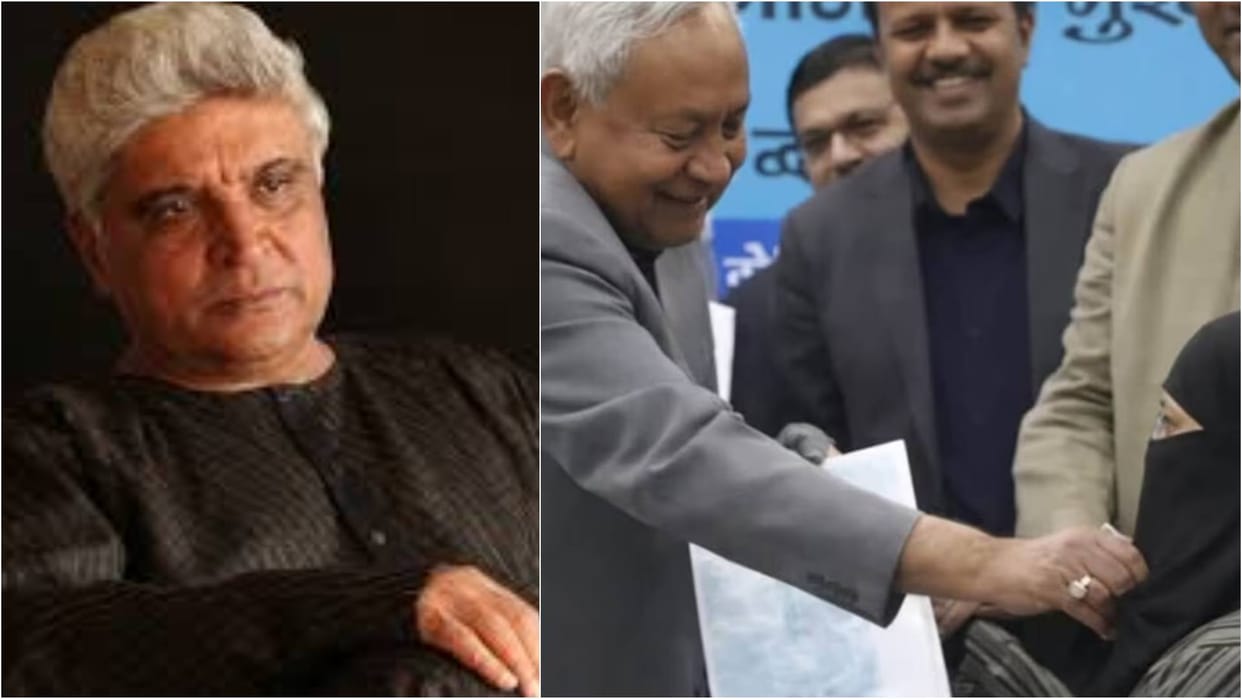Javed Akhtar Reaction on Nitish Kumar Hijab Controversy says I condemn it in very strong words