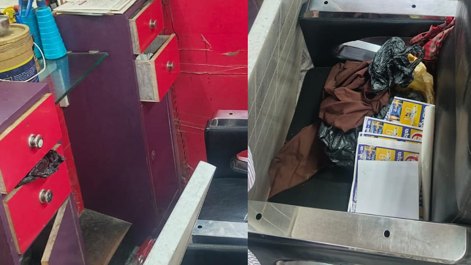 Kannauj: Thieves wreak havoc under the cover of fog, three shops burgled simultaneously