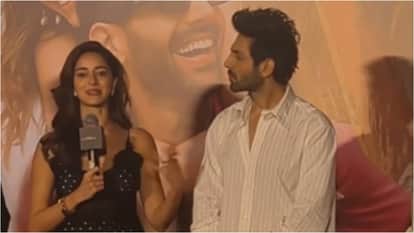 Kartik Aaryan Ananya Pandey talk about being part of Karan Johar Movie Tu Meri Main Tera Main Tera Tu Meri