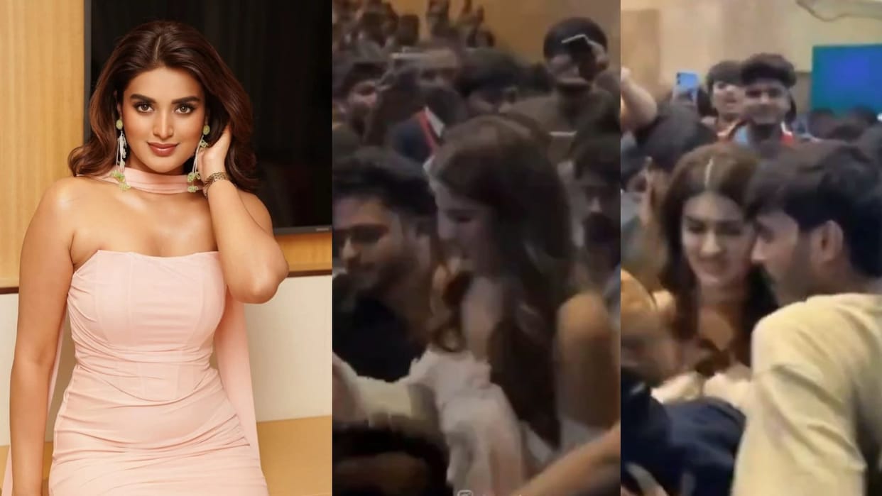 Police case filed against Lulu mall organisers after Nidhhi Agerwal pushed and shoved at The Raja Saab event