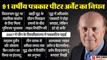 Peter Arnett Pulitzer Prize-winning correspondent who covered wars from Vietnam to Iraq has died at 91