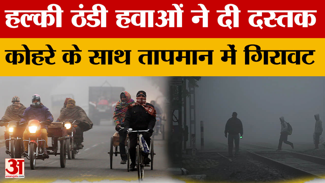 Rajasthan Weather News: कोहरा और ठंडी हवाओं से बढ़ी गई है सर्दी, शेखावाटी से लेकर जयपुर तक बढ़ी सर्द