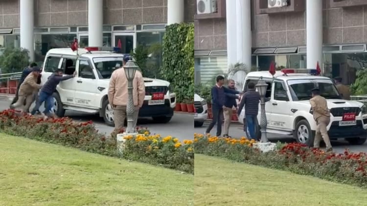 Dehradun: धक्के से स्टार्ट हुई मुख्यमंत्री के काफिले की पायलट कार, चालक निलंबित, सीओ ट्रैफिक को सौंपी जांच