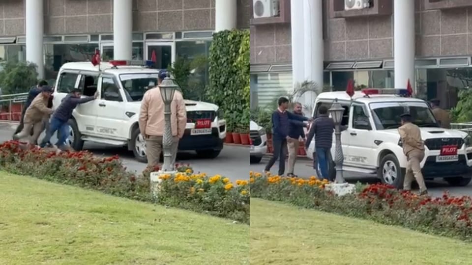 Dehradun News vehicle in CM convoy failed to start on time during a movement SSP suspend constable driver