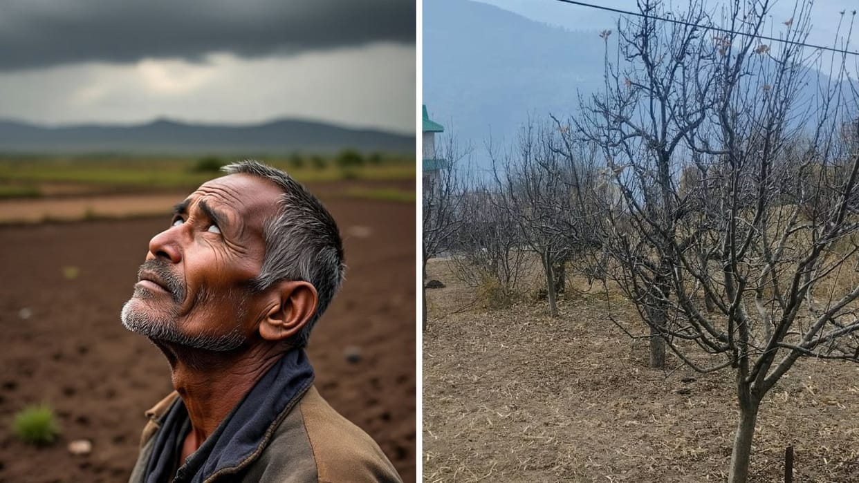 Drought-like conditions prevail in Himachal wheat and several other crops affected