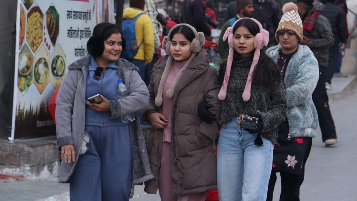 Tourists are flocking to Himachal to escape the suffocating smog of the plains